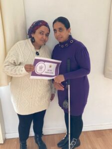 Volunteers Sammi & Aisha